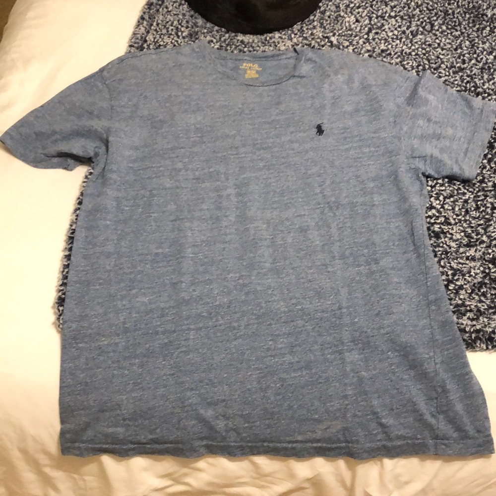 Medium Ralph Lauren blue T-shirt.